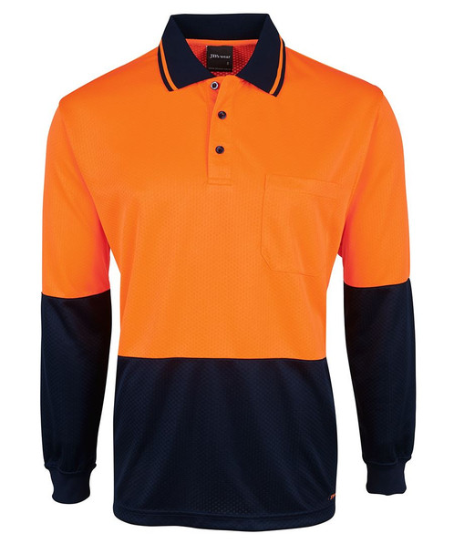 JBswear 6HJNL - JBs HI VIS L/S JACQUARD POLO